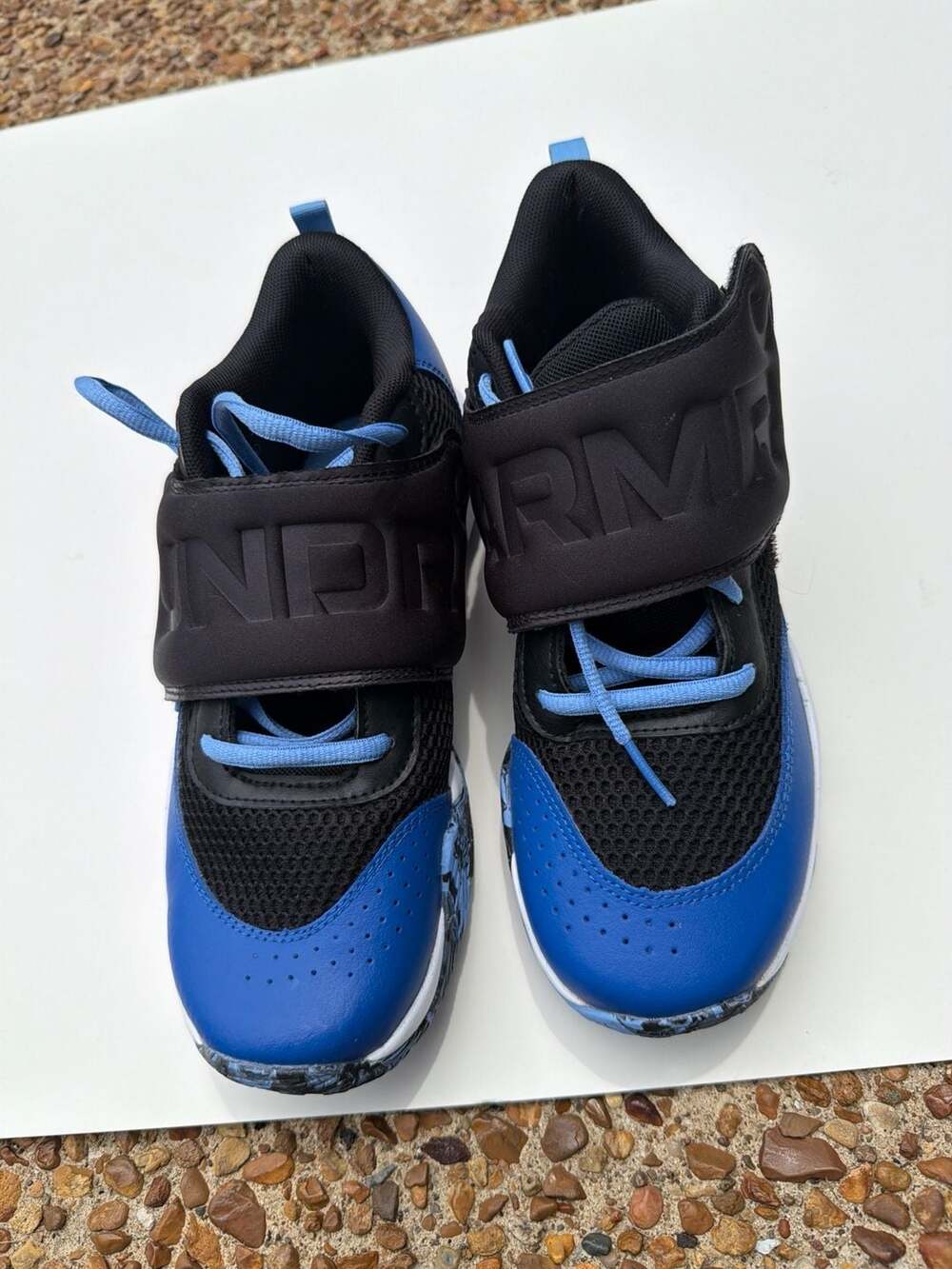 Under Armour Get B Zee Boys Basketball Shoes Blue Black